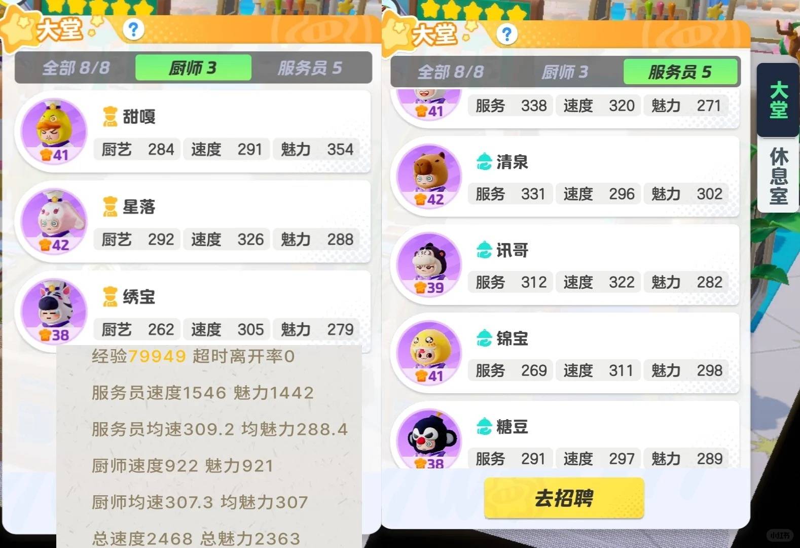 级布局攻略：员工菜单及8w收益摆法麻将胡了电子游戏元梦之星餐厅42(图2)